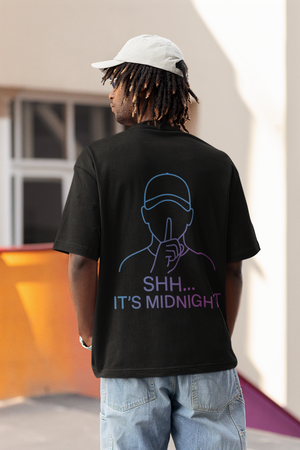Shhh… It’s Midnight Streetwear Oversized Tee
