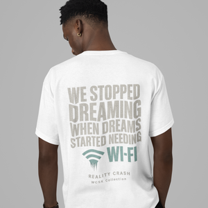 Stopped Dreaming Tee Oversize Streetwear Wrongcrow 