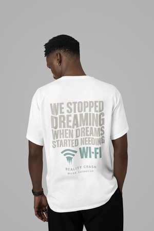 Stopped Dreaming Tee Oversize Streetwear Wrongcrow 