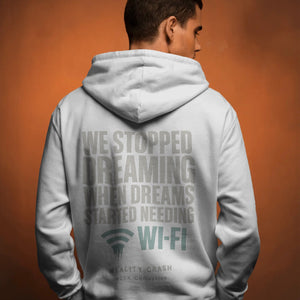 Stopped Dreaming Oversize Hoodie Streetwear Wrongcrow
