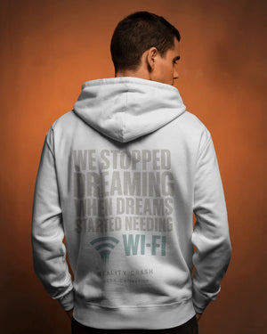 Stopped Dreaming Oversize Hoodie Streetwear Wrongcrow