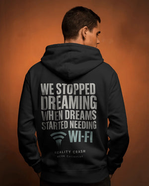 Stopped Dreaming Oversize Hoodie Streetwear Wrongcrow