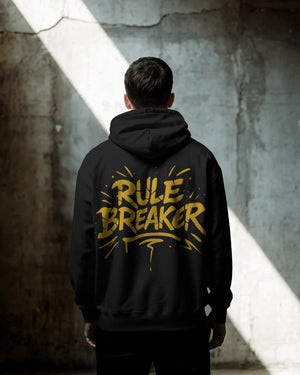 „Rulebreaker Typo“ Hoodie
