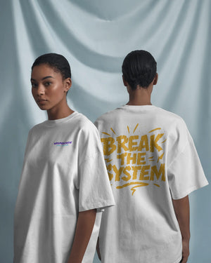 „Break the System Typo“ Tee
