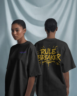 „Rulebreaker Typo“ Tee