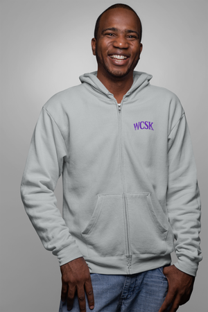 „WCSK“ Zipper Hoodie Oversoze Streetwear Wrongcrow