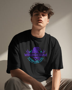 Wrongcrow  Original Street Knowledge Print Premium Tee