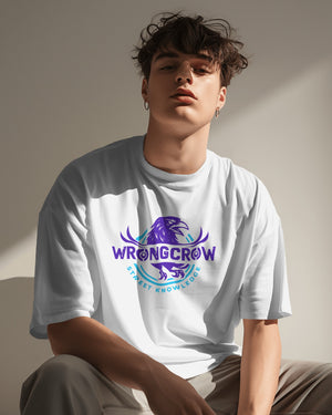 Wrongcrow  Original Street Knowledge Print Premium Tee