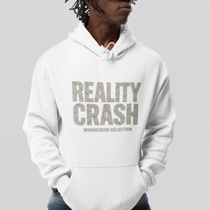 Reality Crash Hoodie Oversize Streetwear/ Wrongcrow