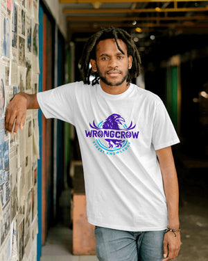 Wrongcrow  Original Street Knowledge Print Premium Tee
