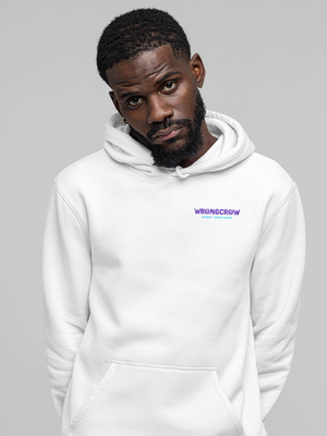 Wrongcrow Hoodie Dezenter Street Knowledge Print