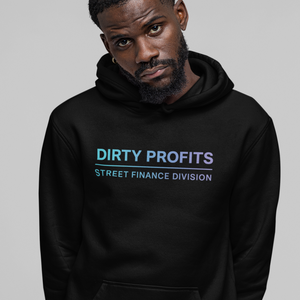 Dirty Profits – Street Finance Division Streetwear Oversized Hoodie