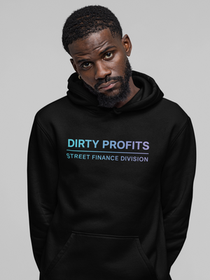 Dirty Profits – Street Finance Division Streetwear Oversized Hoodie