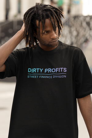 Dirty Profits Street Finance Division Streetwear Oversized Tee