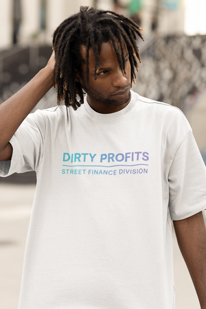 Dirty Profits Street Finance Division Streetwear Oversized Tee