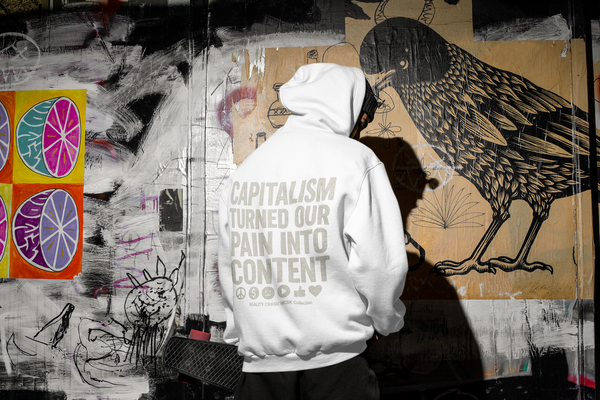 Capitalism Hoodie Oversize Streetwear Wrongcrow