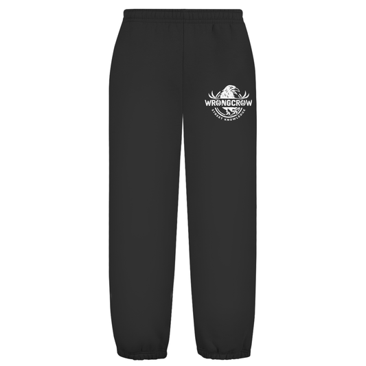 Oversize Fluffy Sweatpants Wrongcrow - Black / S - Clothes