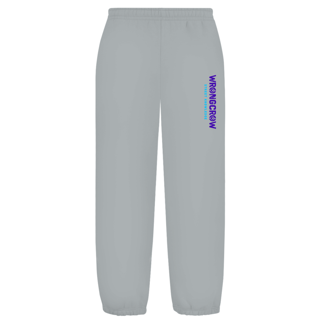 Oversize Fluffy Sweatpants Wrongcrow - Light Asphalt / S - Clothes