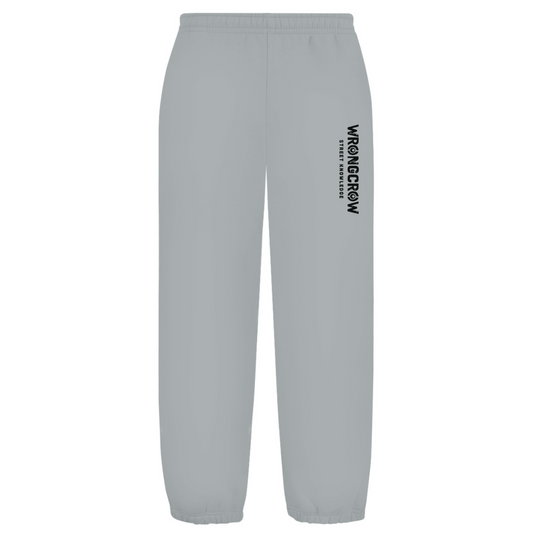 Oversize Fluffy Sweatpants Wrongcrow - Light Asphalt / S - Clothes