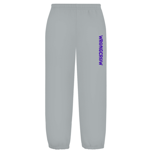 Oversize Fluffy Sweatpants Wrongcrow - Light Asphalt / S - Clothes