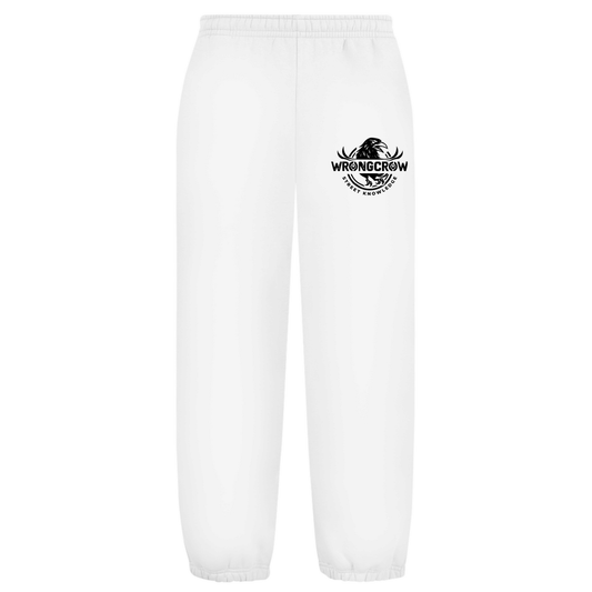 Oversize Fluffy Sweatpants Wrongcrow - White / S - Clothes