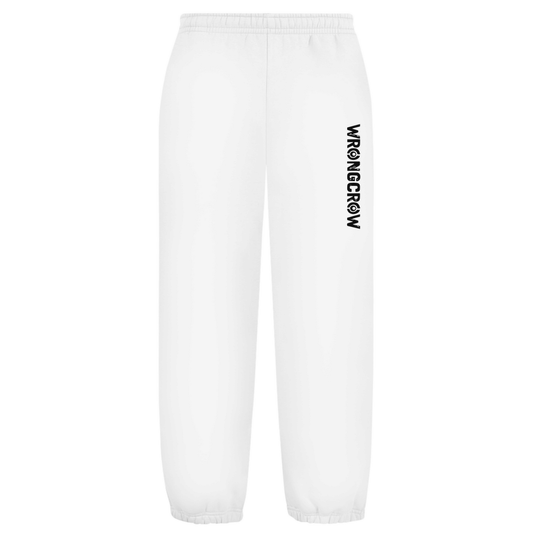 Oversize Fluffy Sweatpants Wrongcrow - White / S - Clothes