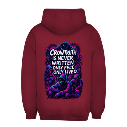 Oversize Hoodie Crowtruth - Clothes