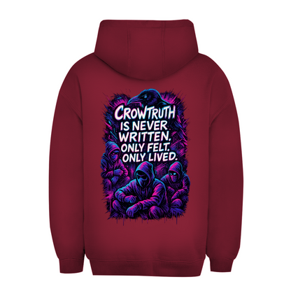 Oversize Hoodie Crowtruth - Clothes