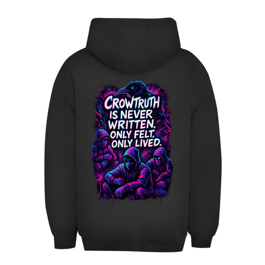 Oversize Hoodie Crowtruth - Clothes
