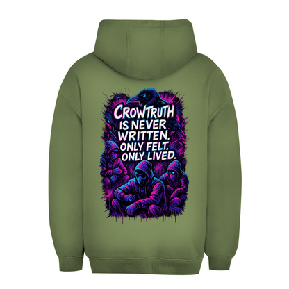 Oversize Hoodie Crowtruth - Clothes
