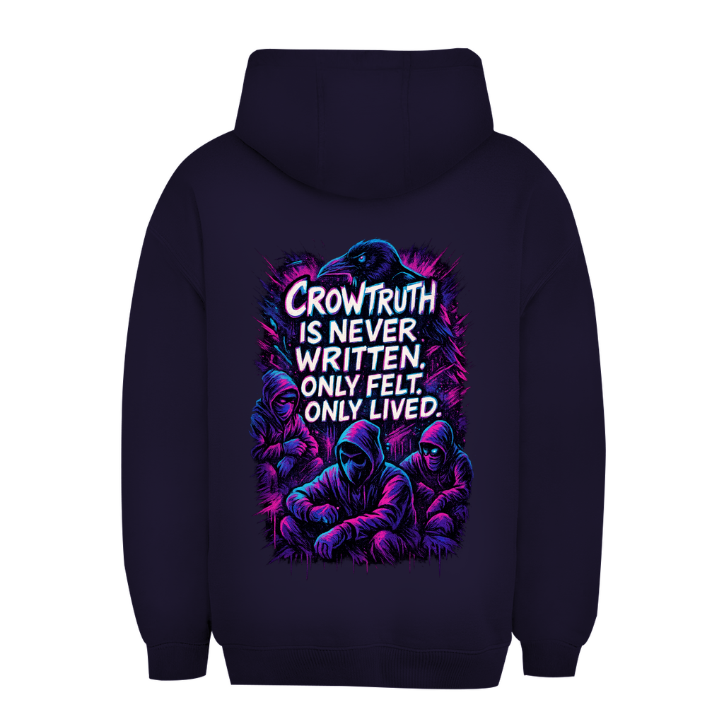 Oversize Hoodie Crowtruth - Clothes