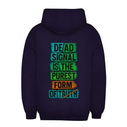 Oversize Hoodie Dead Signal - Clothes