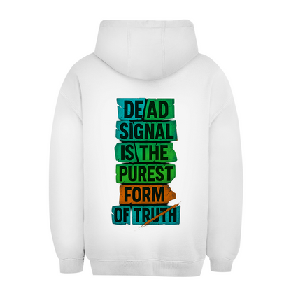 Oversize Hoodie Dead Signal - Clothes