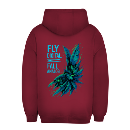 Oversize Hoodie Fly Digital - Clothes
