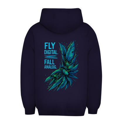 Oversize Hoodie Fly Digital - Clothes