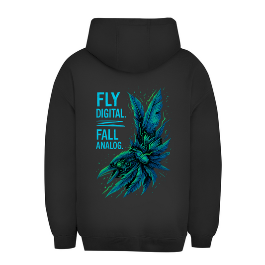 Oversize Hoodie Fly Digital - Clothes
