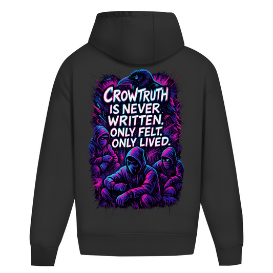 Oversize Hoodie Ohne Kordel Crowtruth - Clothes