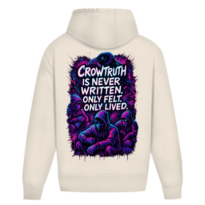 Oversize Hoodie Ohne Kordel Crowtruth - Clothes