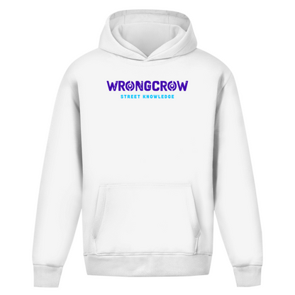 Oversize Hoodie Ohne Kordel Crowtruth - White / S - Clothes