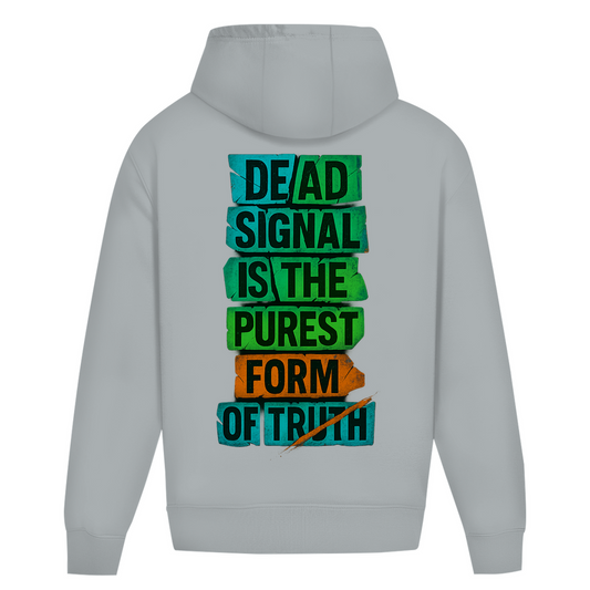 Oversize Hoodie Ohne Kordel Dead Signal - Clothes