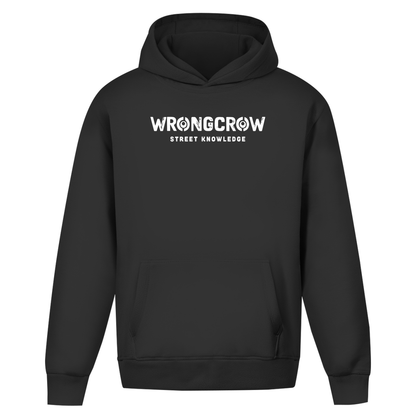 Oversize Hoodie Ohne Kordel Fly Digital - Deep Black / S - Clothes