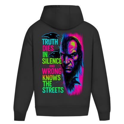 Oversize Hoodie Ohne Kordel Truth Dies In Silence - Clothes