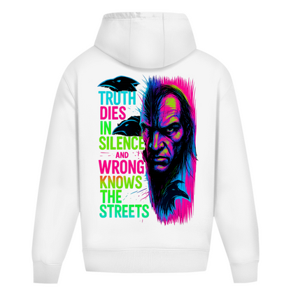 Oversize Hoodie Ohne Kordel Truth Dies In Silence - Clothes