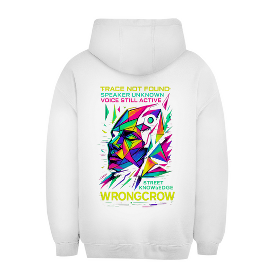Oversize Hoodie Trace Not Found - Clothes