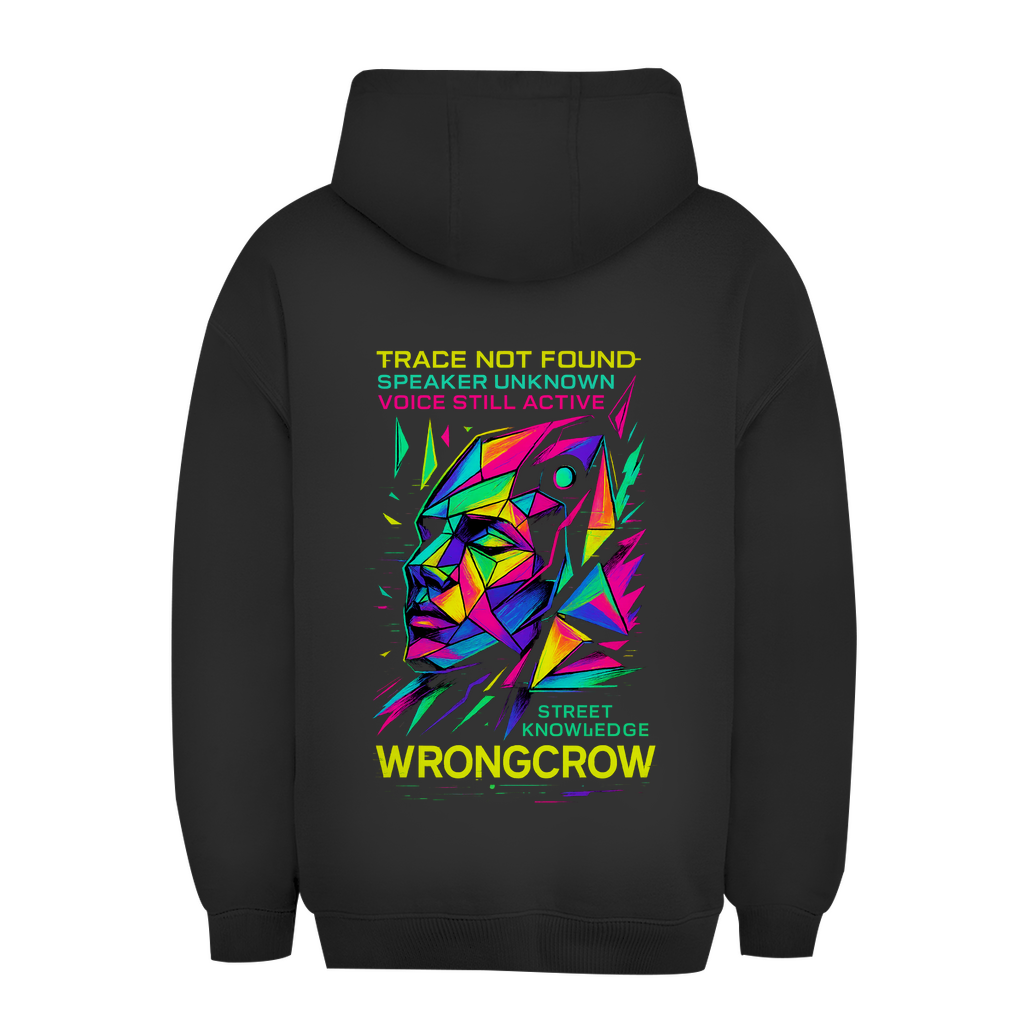 Oversize Hoodie Trace Not Found - Clothes