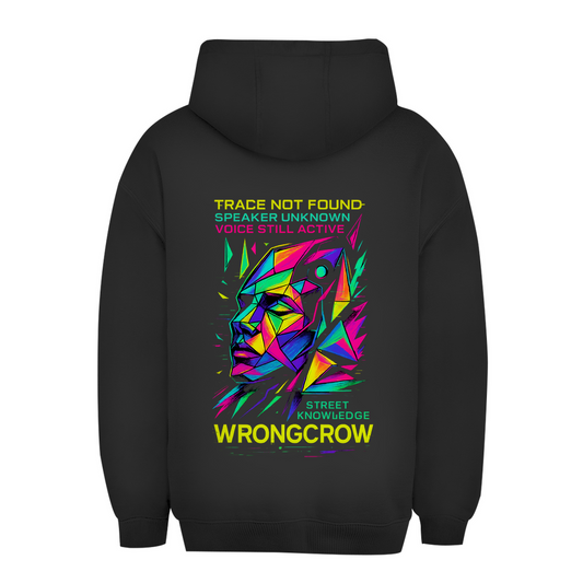 Oversize Hoodie Trace Not Found - Clothes