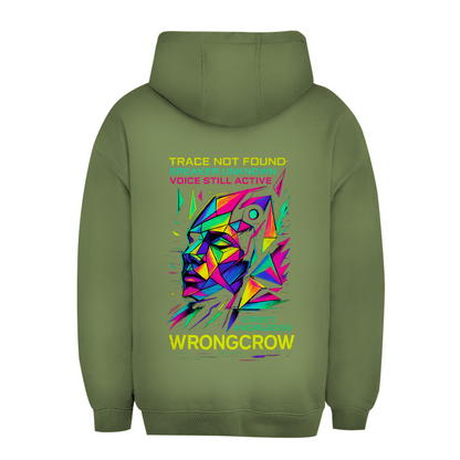 Oversize Hoodie Trace Not Found - Clothes
