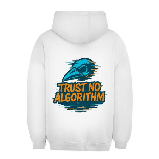 Oversize Hoodie Trust No Algorithm - Clothes