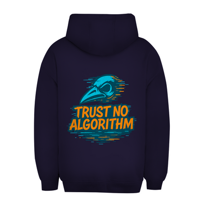 Oversize Hoodie Trust No Algorithm - Clothes