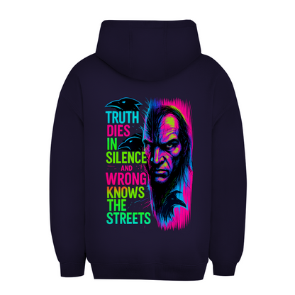 Oversize Hoodie Truth Dies In Silence - Clothes